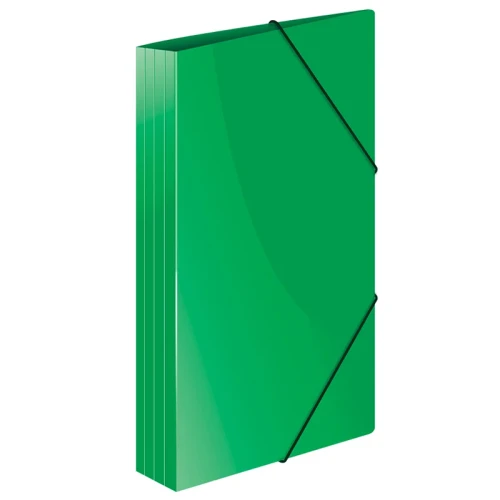 Папка на резинке Berlingo "Standard" А4, 600 мкм, зеленая