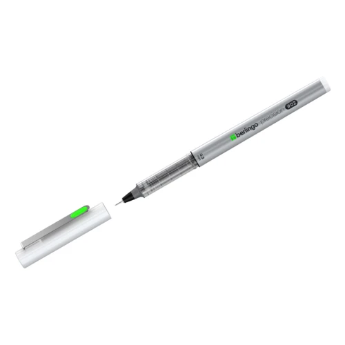 Линер пигментный Berlingo "Precision" 0.3 мм, серебряный корпус, черный