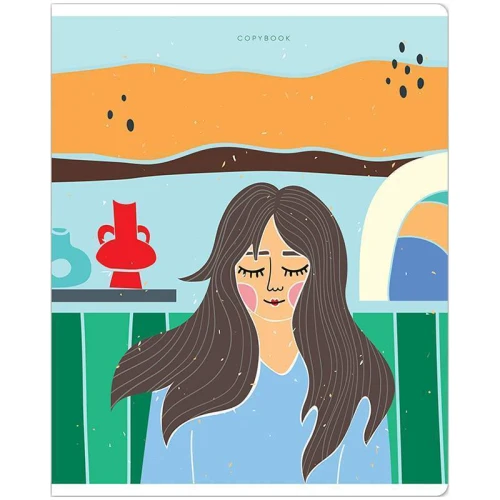 Тетрадь ArtSpace "Рисунок. Girls" А5, в клетку, 48 листов, ассорти, эконом