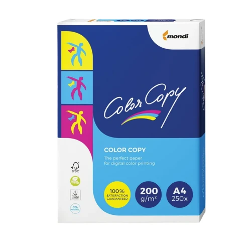 Бумага офисная Color Copy А4, 200 г/м2, 250 листов