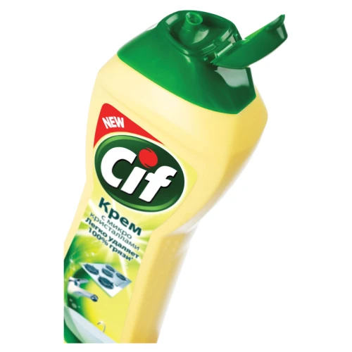 Чистящее средство CIF "Лимон" крем, 500 мл