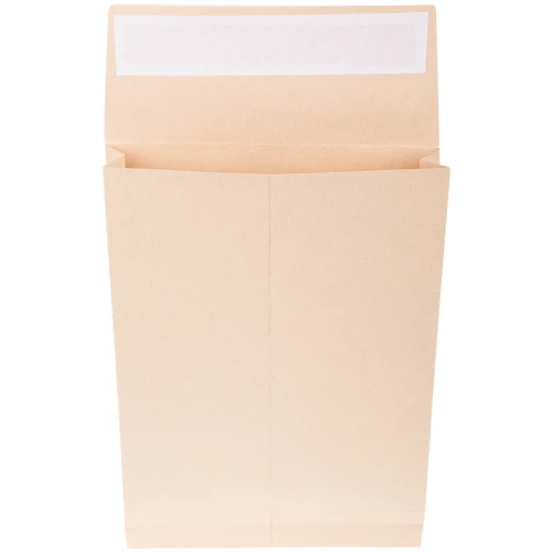 Конверт UltraPac С4, 229*324 мм, 130 г/м2, крафт, отрывная лента, коричневый