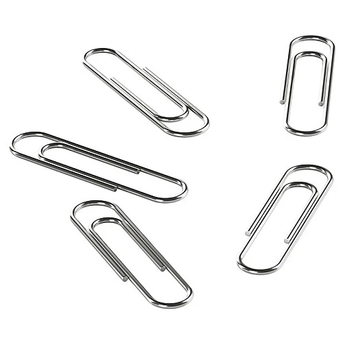 Скрепки канцелярские Berlingo 32 мм, никелированное, 100 шт. в картонной коробке