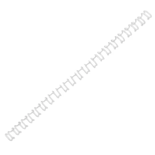 Пружины металл d=10 мм GBC WireBind, 21 отверстие, белые, 100 шт.