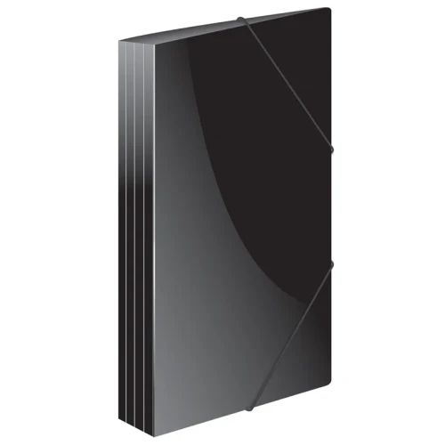 Папка на резинке Berlingo "Standard" А4, 600 мкм, черная