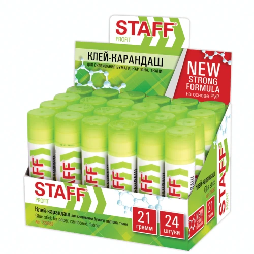 Клей-карандаш STAFF "Profit" 21 гр