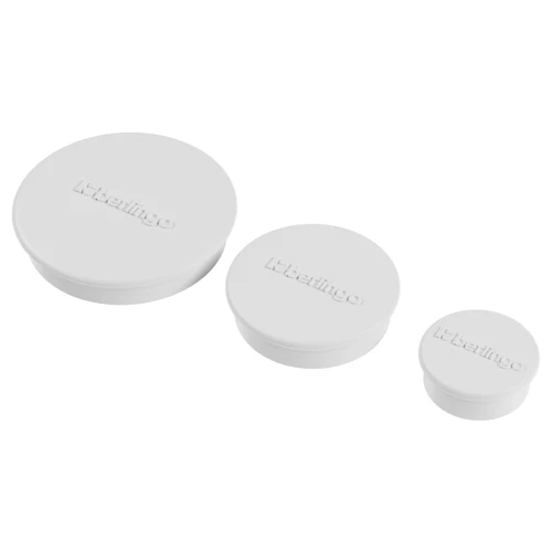 Магнит для досок усиленный Berlingo "Ultra" 20/30/40 мм, 6 шт, белый