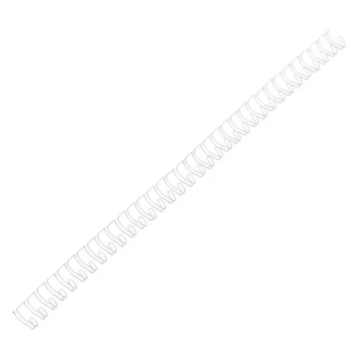 Пружины металл 3:1, d=11 мм iBind, белые, 100 шт.