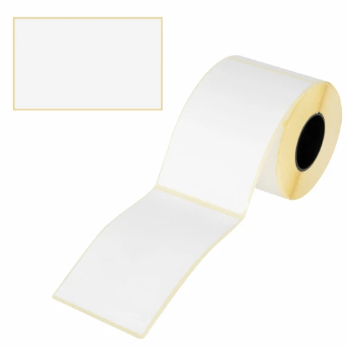 Термоэтикетки ТермоЭко 75*120 мм, диаметр ролика 92 мм, белый, 300 шт.