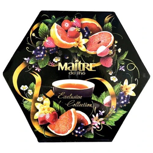 Чай MAITRE "Exclusive Collection" ассорти 12 вкусов, 60 пакетиков