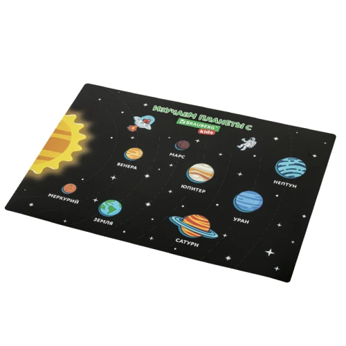Настольное покрытие BRAUBERG KIDS "Space Out" А3+, пластик, 46x33 см