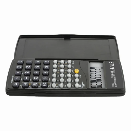 Калькулятор научный STAFF STF-245, 128 функций, 10 разрядов, черный