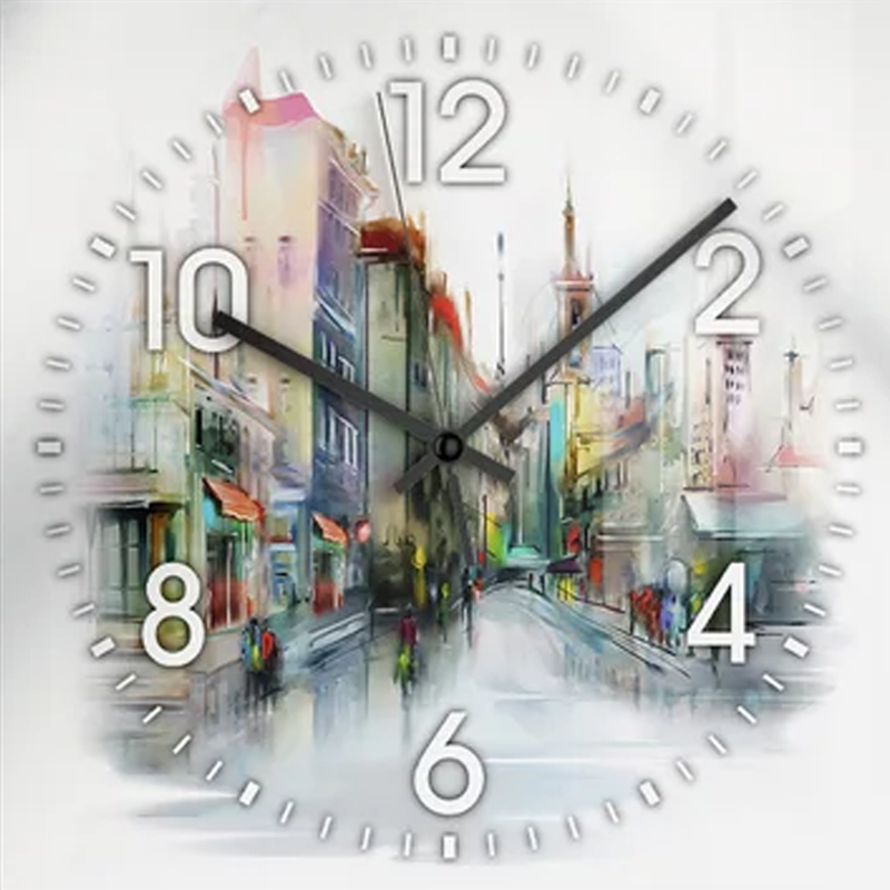 Часы настенные ARTABOSKO "Белль 10", квадратный, 30*30 см