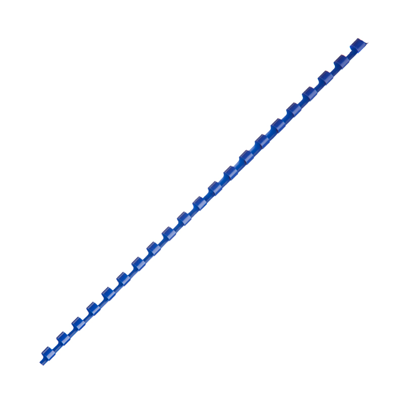 Пружины пластик d=6 мм, синие, 100 шт.