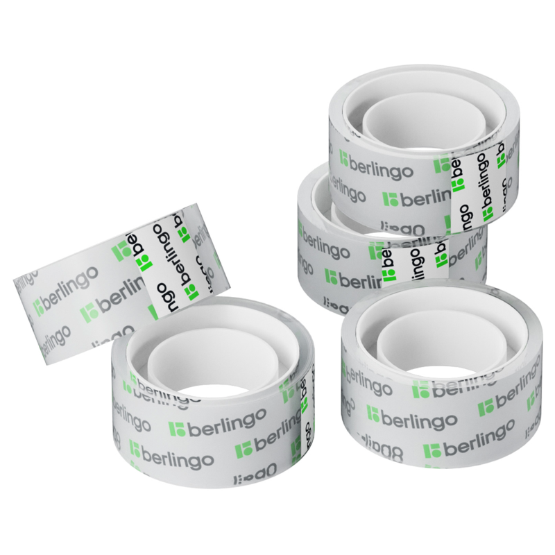 Клейкая лента Berlingo 19 мм х 10 м, прозрачная