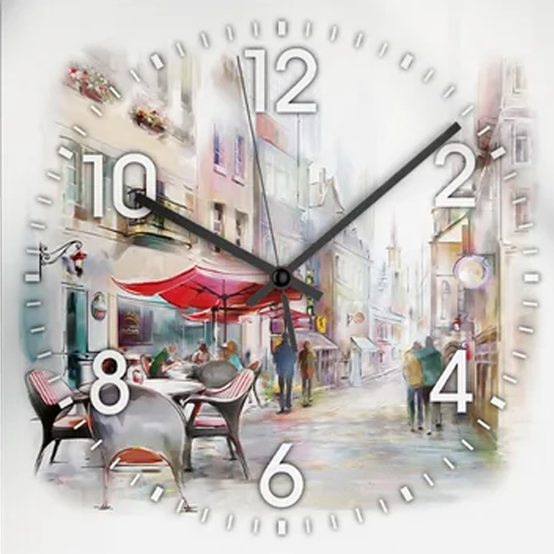 Часы настенные ARTABOSKO "Белль 9", квадратный, 30*30 см